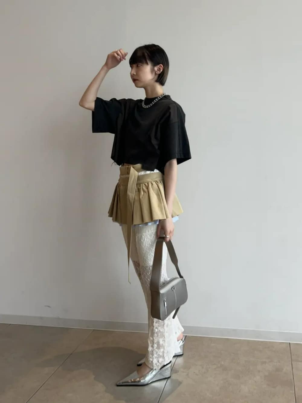 Chino Skirt Belt/チノスカートベルト【MAISON SPECIAL/メゾン