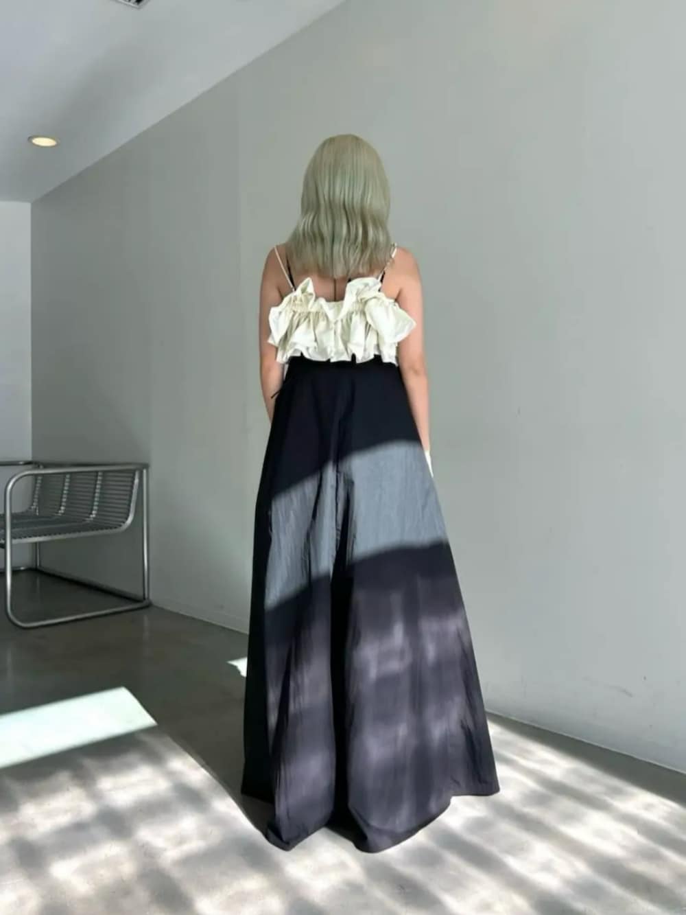 Ruffle Bear Maxi Dress/フリルベアマキシドレス【MAISON SPECIAL
