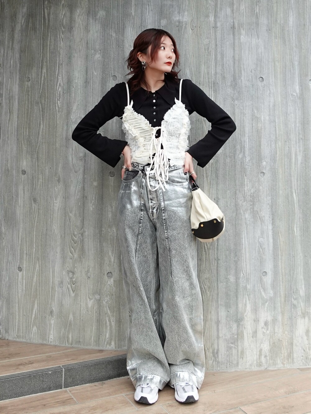 プランクプロジェクト　メッシュチュールホルタートップ PRANK PROJECT（プランクプロジェクト）の「メッシュチュール