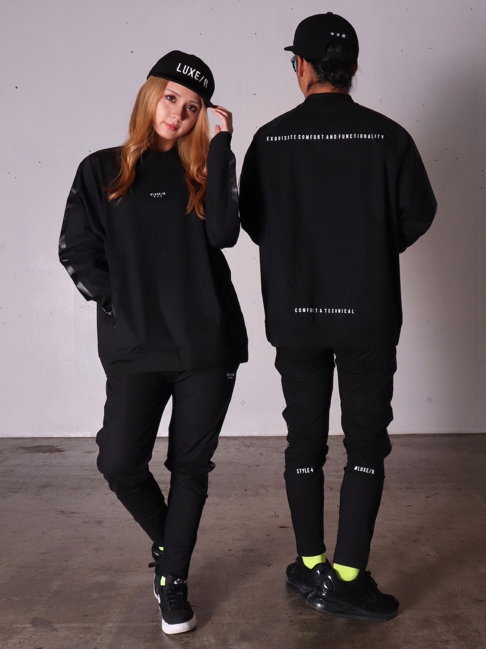 「ootd、おしゃれさんと繋がりたい、今日のコーデ、ゴルフ、ゴルフウェア、ゴルフコーデ、ゴルフ女子、ゴルフ男子、GOLF、golfwang、春コーデ、キャップ、キャップ女子、スポーツミックス」｜「LUXE/R GOLFの【ユニセックス】【LUXE/R】立体 コード 刺繍 ストレート キャップ(RMS)（キャップ、ブラック系）」を使った、【BAYBLO】Officialさん（レディース・159cm）の冬コーディネートの3枚目の写真