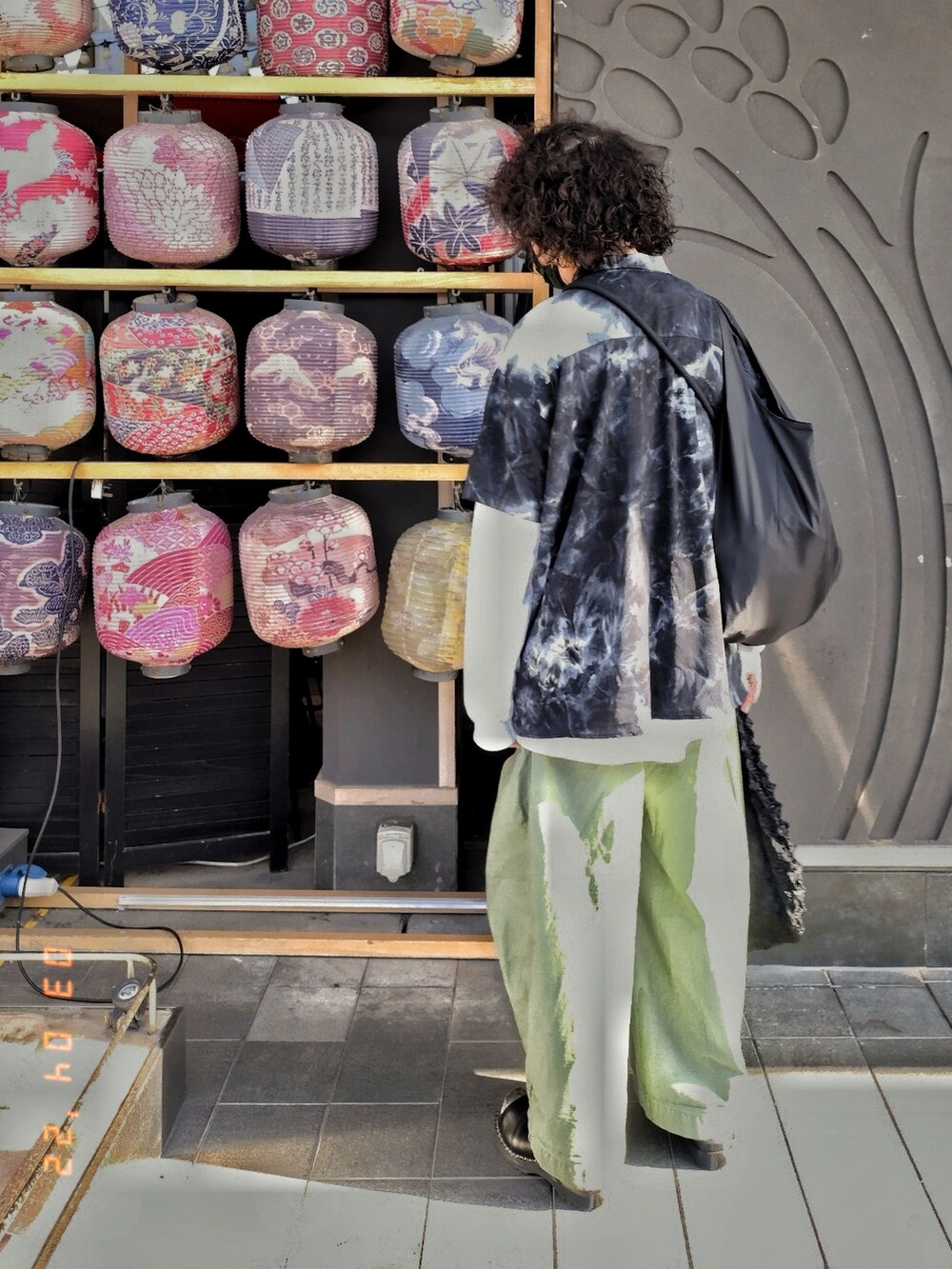 「mykita、STORE 132、alstyle、NEEDLES、TROENTORP、BUNZABURO、ootd、spring、今日のコーデ、今日の服、春コーデ、春」｜「MYKITAのアイテム（メガネ、ブラック系）」を使った、Paak Chanさん（メンズ・172cm）の春コーディネートの3枚目の写真