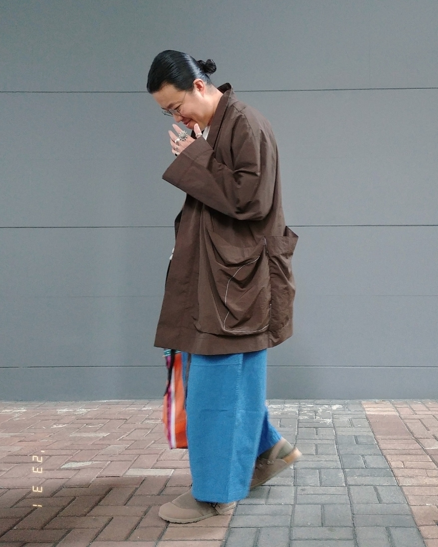 「John Lennon、service engineered Wear、CAMBER、IDEE、Dior、birkenstock、ootd、outfitoftheday、outfit、今日のコーデ、今日の服、服」｜「John Lennonのアイテム（メガネ、シルバー系）」を使った、Paak Chanさん（メンズ・172cm）の春コーディネートの4枚目の写真