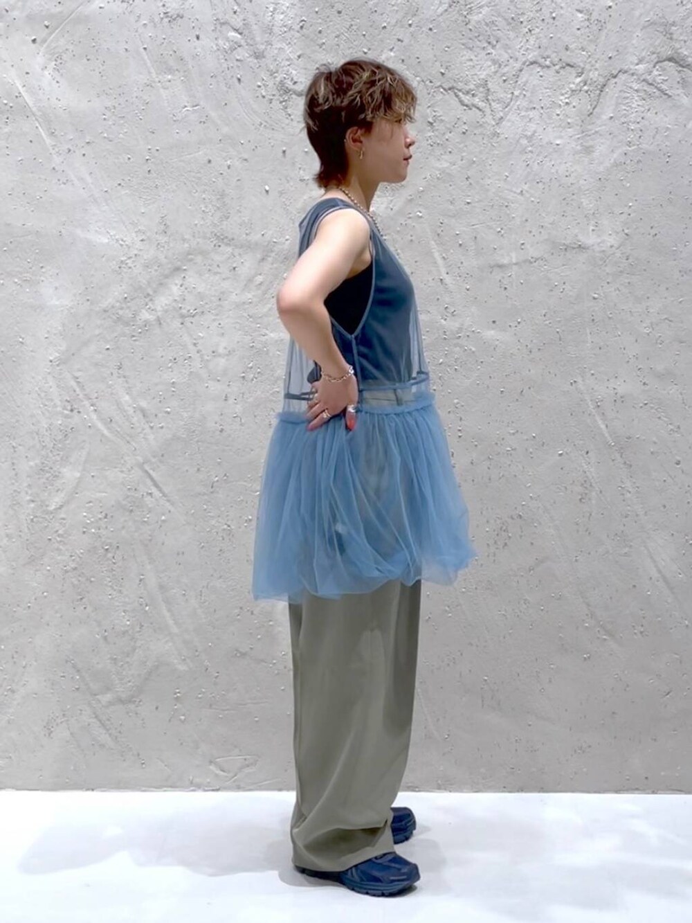 K.(LOWRYS FARM イオンモール大高)|yuwのスラックスを使ったコーディネート - WEAR