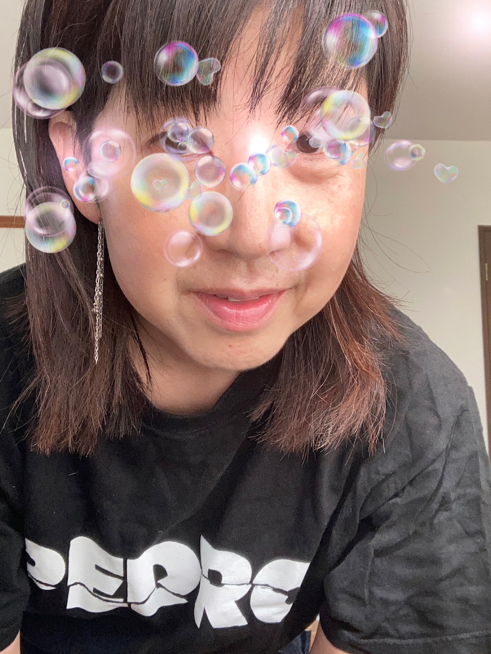 「JEANASiS、johnbull、メンズデニム、デニム、デニムパンツ、デニムコーデ、Pedro」｜「Johnbullのアイテム（デニムパンツ、ブルー系）」を使った、ラムちゃんさん（レディース・167cm）の春コーディネートの3枚目の写真