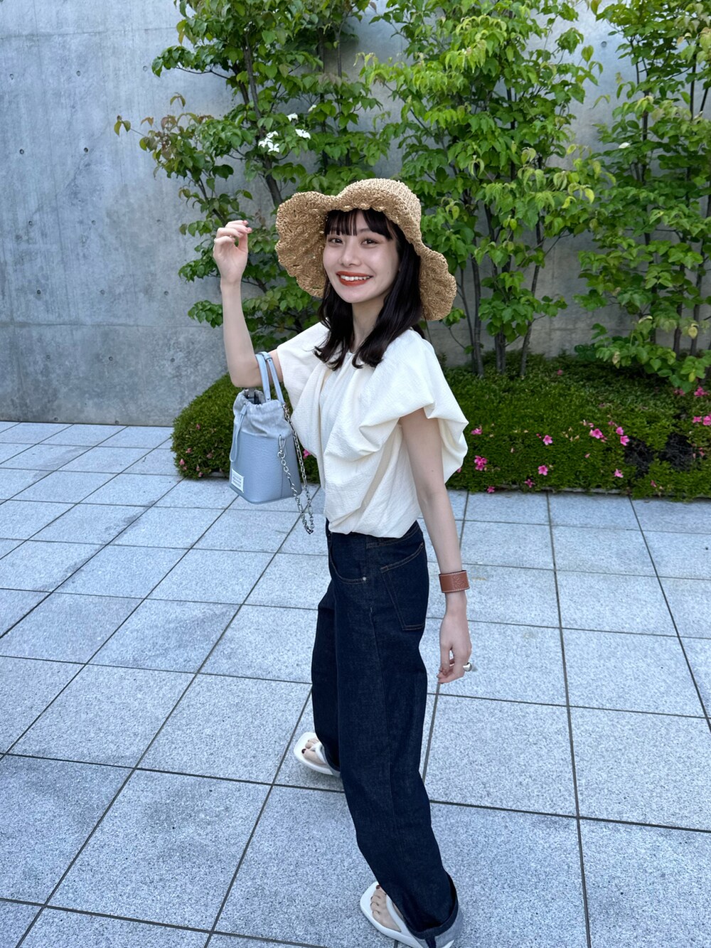 hinari バルーンシルエットブラウス hinari バルーンシルエットブラウス - メルカリ