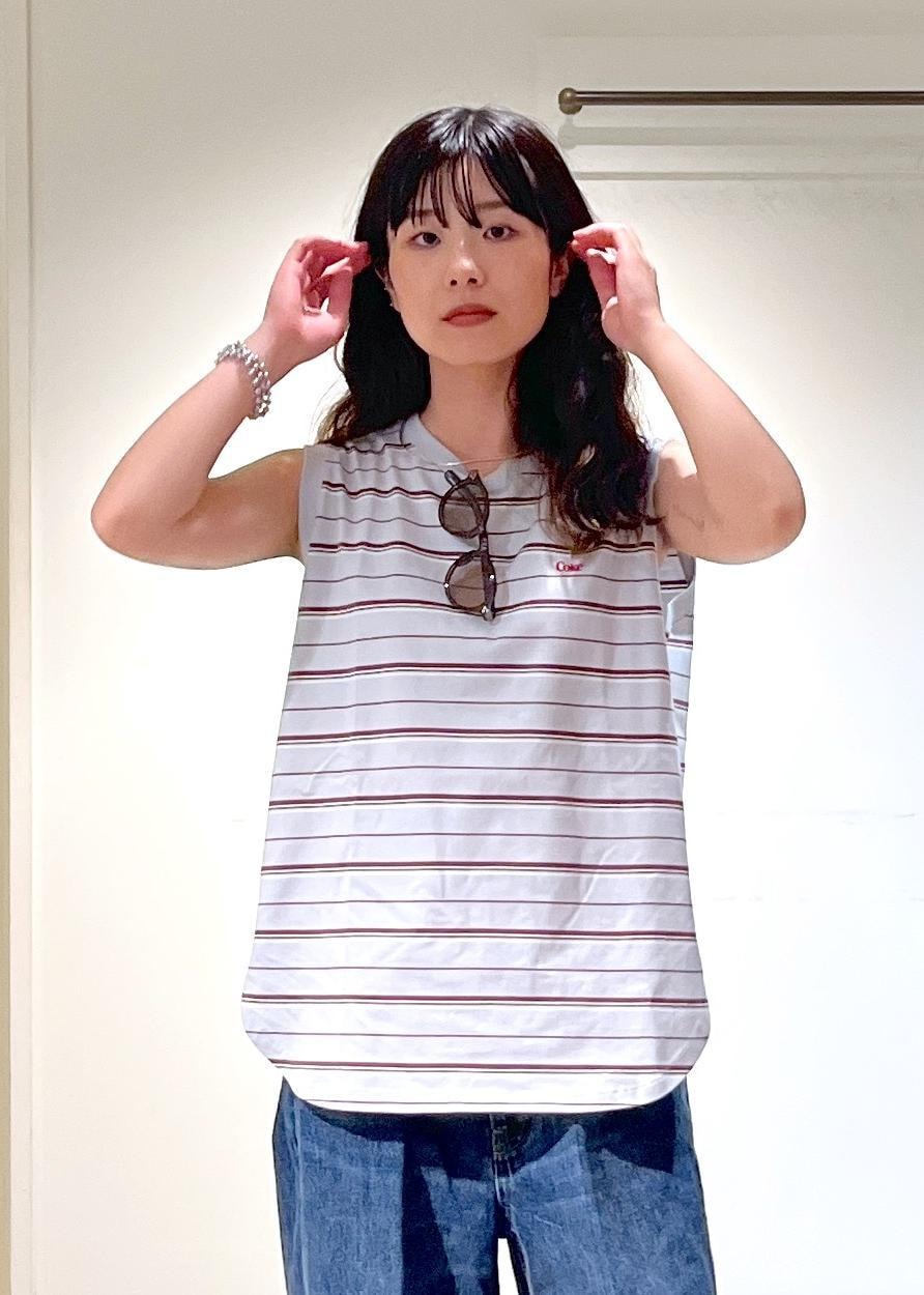 「Coca-Cola、コカ・コーラ、Coca-Cola COLLECTION by JUN、タンクトップ、デニム、バギーデニム、BIRKENSTOCK、Florida III Flex Platform、OUTDOOR PRODUCTS for SALON、WS、レザー、初夏コーデ、夏コーデ、運動会コーデ、お出かけコーデ」|「BIRKENSTOCKの【BIRKENSTOCK(ビルケンシュトック)】Florida III Flex Platform/フロリダ フレックス プラットフォーム(サンダル、ブラック系)」を使った、michiruさん(レディース・156cm)の夏コーディネートの9枚目の写真