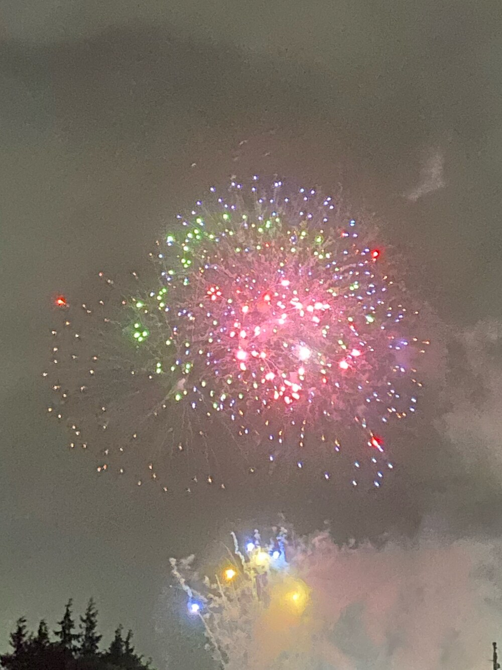 グリーン系のシャツ/ブラウス、ピンク系のパンツ、ピンク系のハンドバッグを着用したレディースの夏コーディネートの4枚目の写真