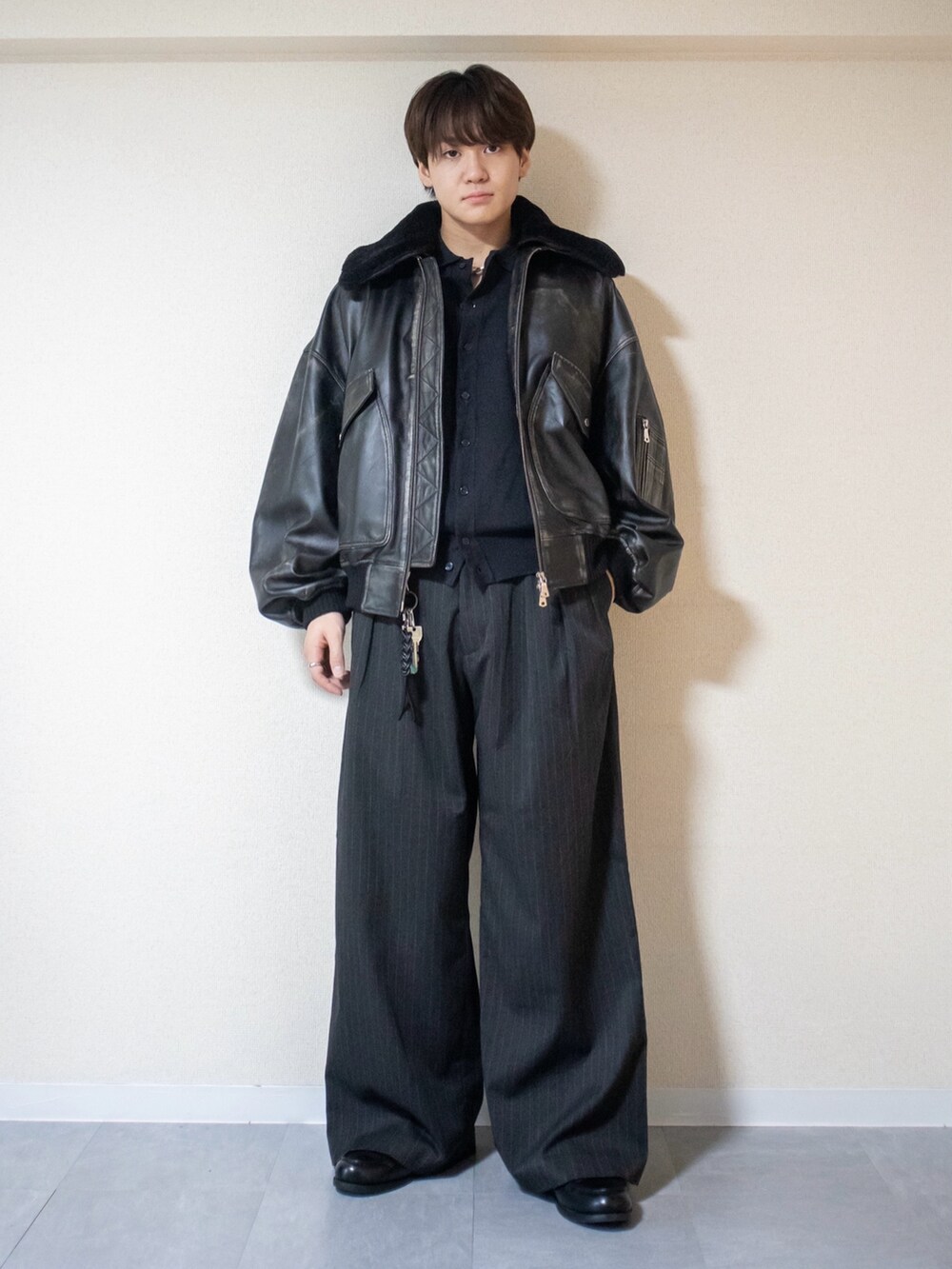 【MAISON SPECIAL】シープレザームートンG-1フライトジャケット UNISEX》Sheep Leather Mouton G-1 Flight Jacket/シープレザー