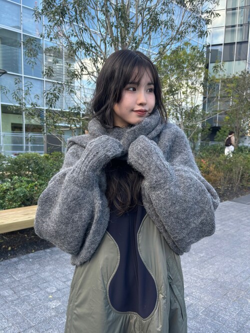 UN3D. ボレロ　マフラー UN3D. ボレロマフラー
