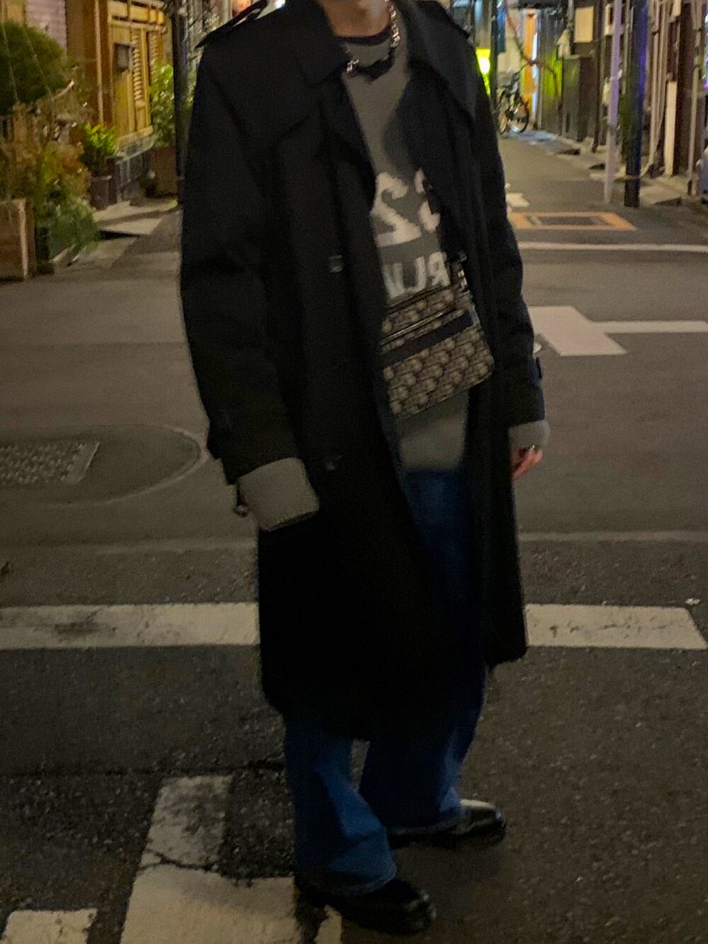 「Dr. MartensのDr.Martens/ドクターマーチン/CORE 1460 MONO/14353001（ブーツ、ブラック系）」を使った、nemane2cさん（メンズ・170cm）の冬コーディネートの2枚目の写真