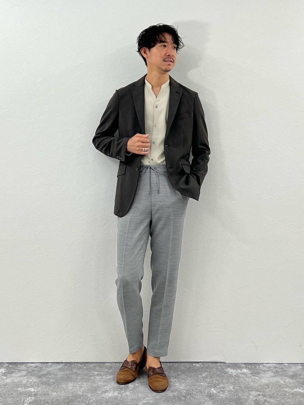 NISHINO(NOLLEY'S MENS)｜NOLLEY'S goodmanのテーラードジャケットを使ったコーディネート - WEAR
