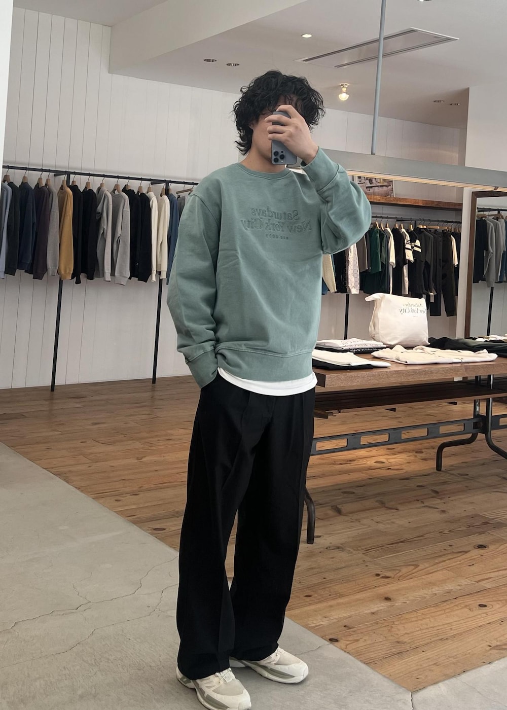 Hiro｜Saturdays NYCのスウェットを使ったコーディネート - WEAR 