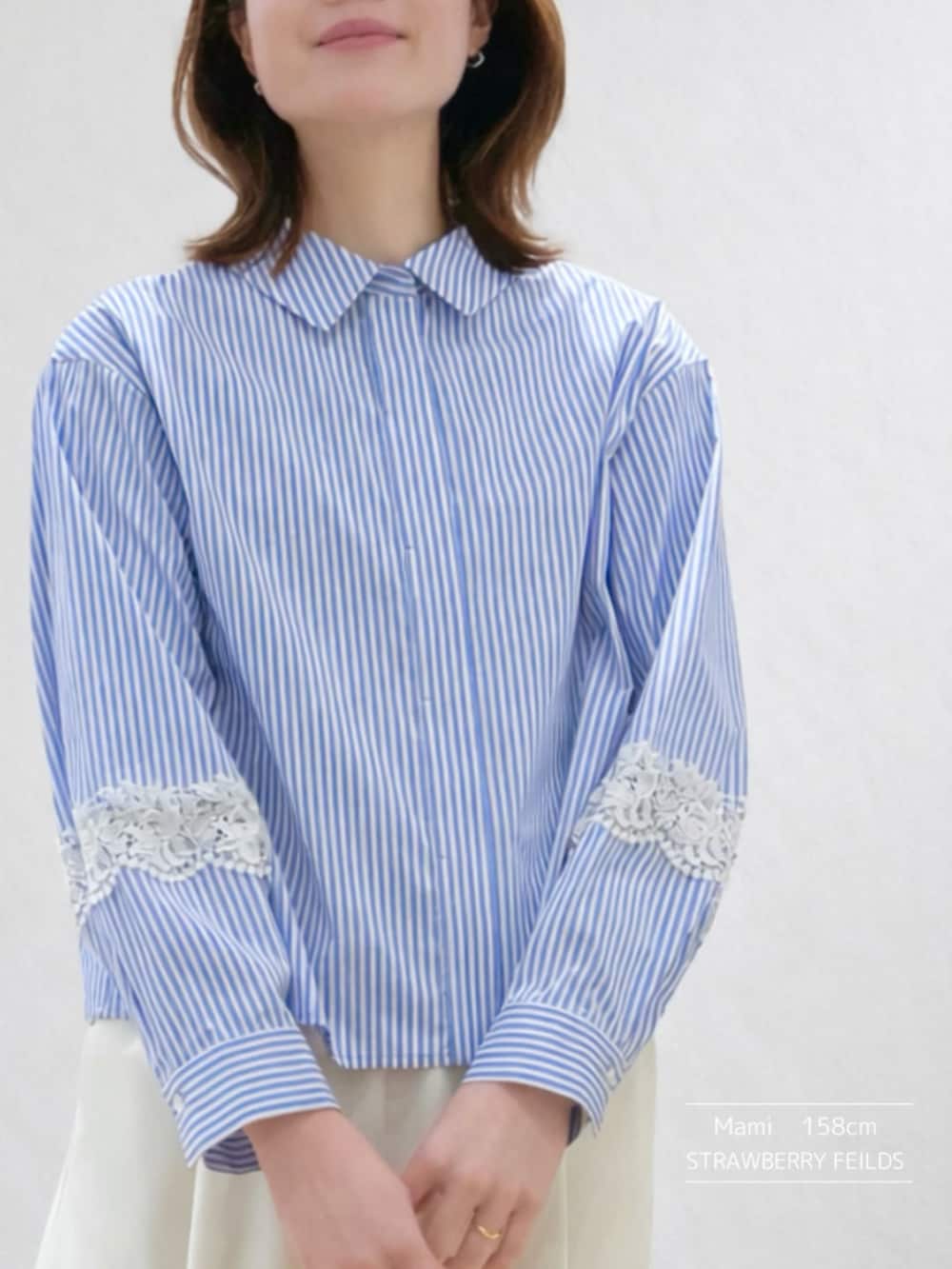 その他のシャツ/ブラウスを着用したレディースの冬コーディネートの2枚目の写真