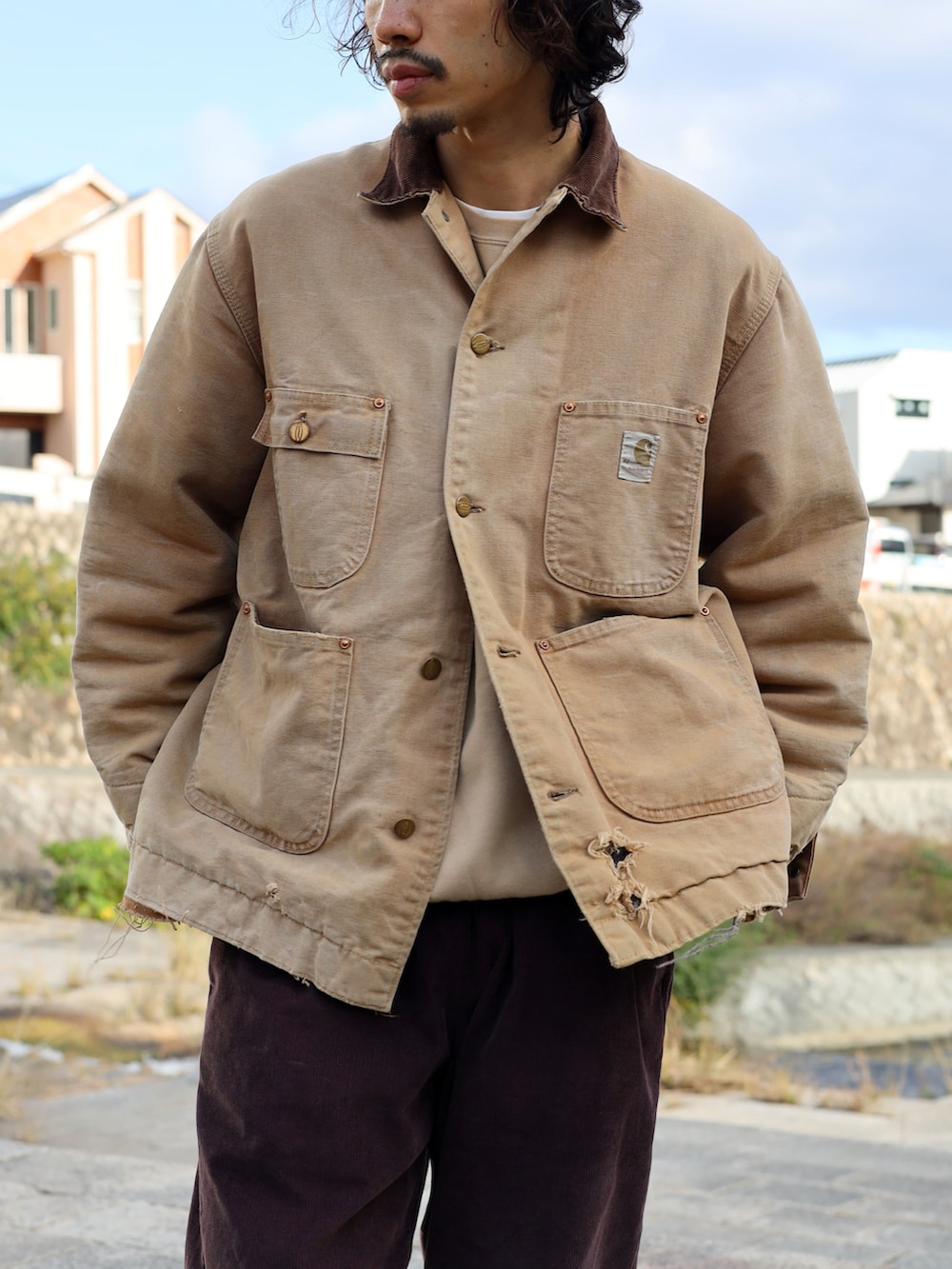 KEN|Carharttのカバーオールを使ったコーディネート - WEAR KEN|Carharttのカバーオールを使ったコーディネート - WEAR