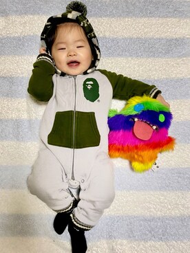 A BATHING APE ベビー ロンパース 3点セット80 1711286298_276.jpg