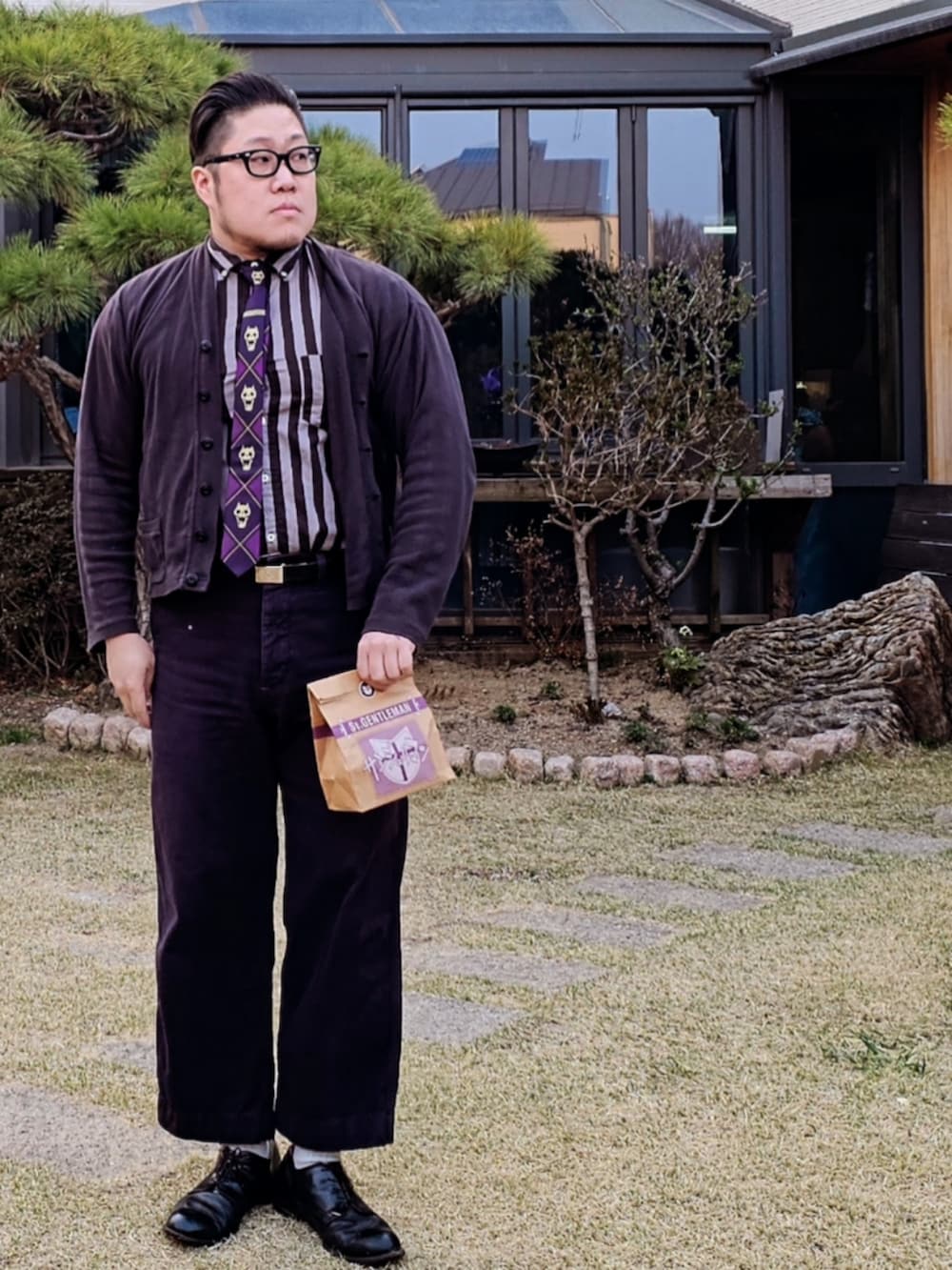 「ultra violence、At last&co、butcherproducts、JOJO」｜「At Last&Coのアイテム（トップス、その他）」を使った、Herringさん（メンズ・178cm）の春コーディネートの3枚目の写真
