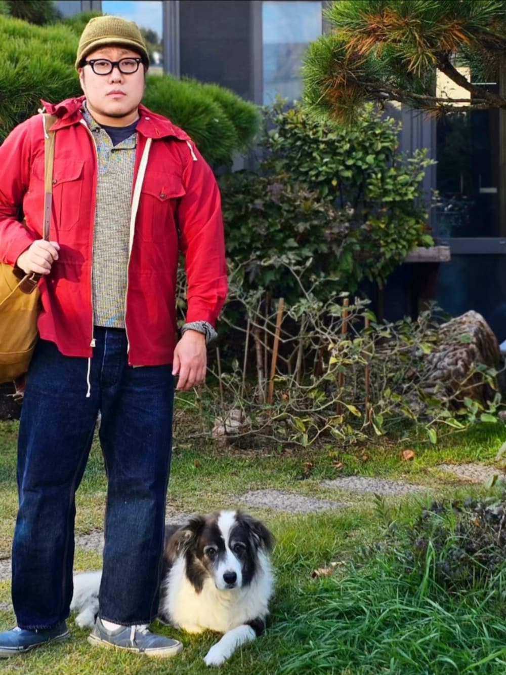 「At last&co、butcherproducts、アットラスト、timewornclothing」｜「At Last&Coのアイテム（トップス、その他）」を使った、Herringさん（メンズ・178cm）の秋コーディネートの2枚目の写真