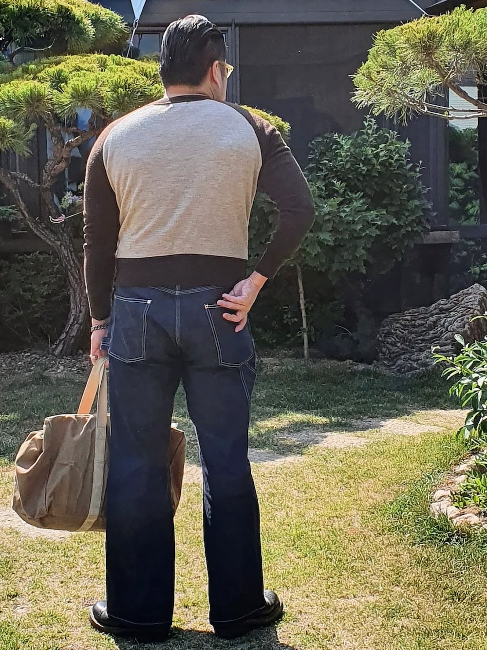 「At last&co、butcherproducts」｜「At Last&Coのアイテム（トップス、その他）」を使った、Herringさん（メンズ・178cm）の春コーディネートの2枚目の写真