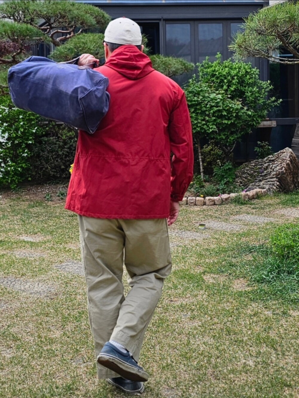 「At last&co、butcherproducts、アットラスト、timewornclothing、amerivintage、VANS」｜「At Last&Coのアイテム（トップス、その他）」を使った、Herringさん（メンズ・178cm）の春コーディネートの2枚目の写真