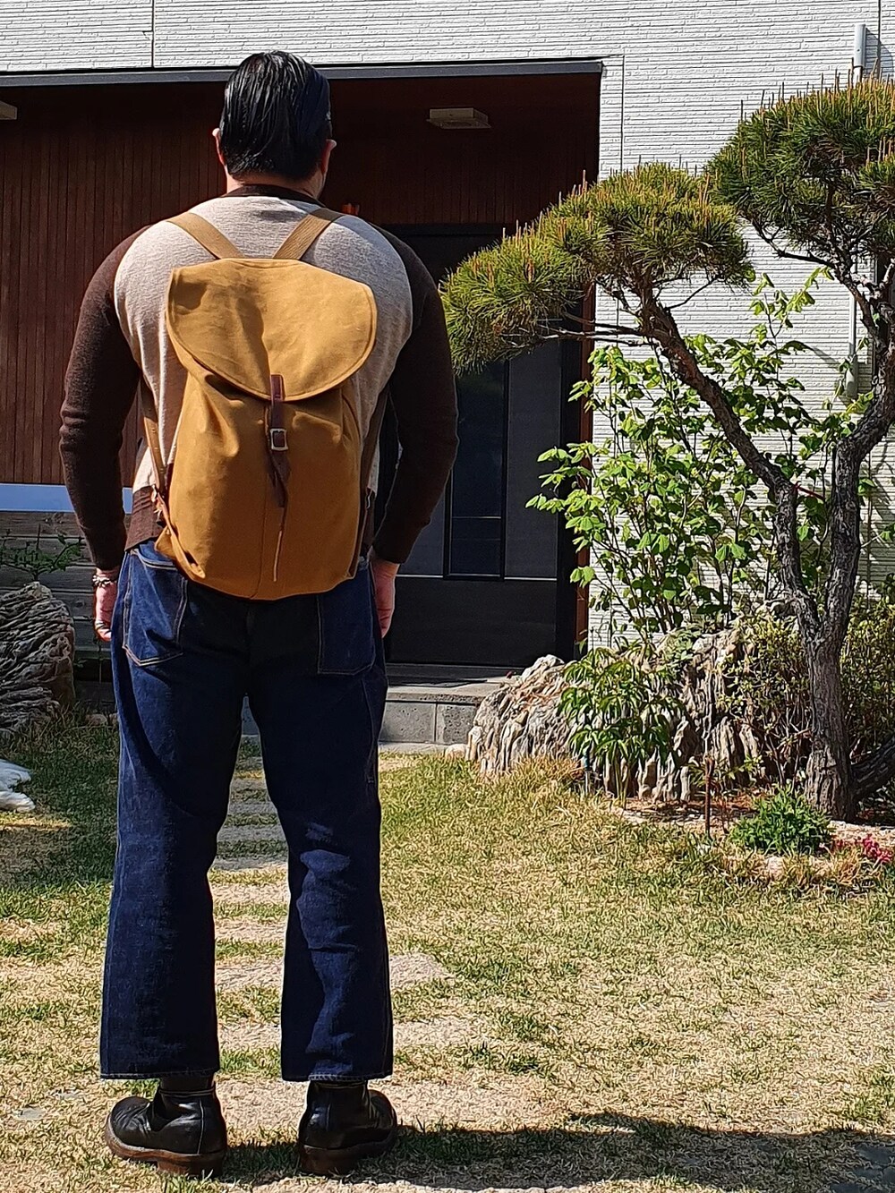 「At last&co、butcherproducts、timewornclothing」｜「BUTCHER PRODUCTSのアイテム（ジャケット/アウター、その他）」を使った、Herringさん（メンズ・178cm）の春コーディネートの3枚目の写真