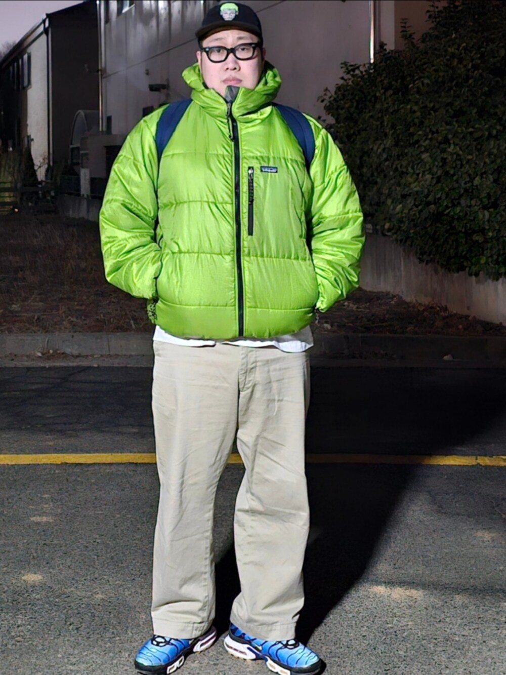 「patagonia、MILSPEC、vintage」｜「patagoniaのアイテム（マウンテンパーカー、その他）」を使った、Herringさん（メンズ・178cm）の冬コーディネートの3枚目の写真