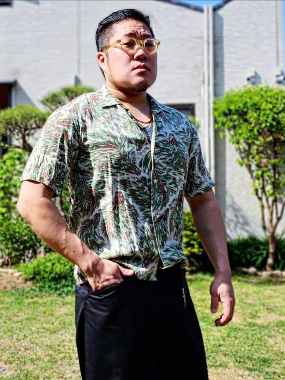 「TENDERLOIN、テンダーロイン、AMERICAN HOLIC、onestar」｜「TENDERLOINのアイテム（トップス、その他）」を使った、Herringさん（メンズ・178cm）の春コーディネートの5枚目の写真