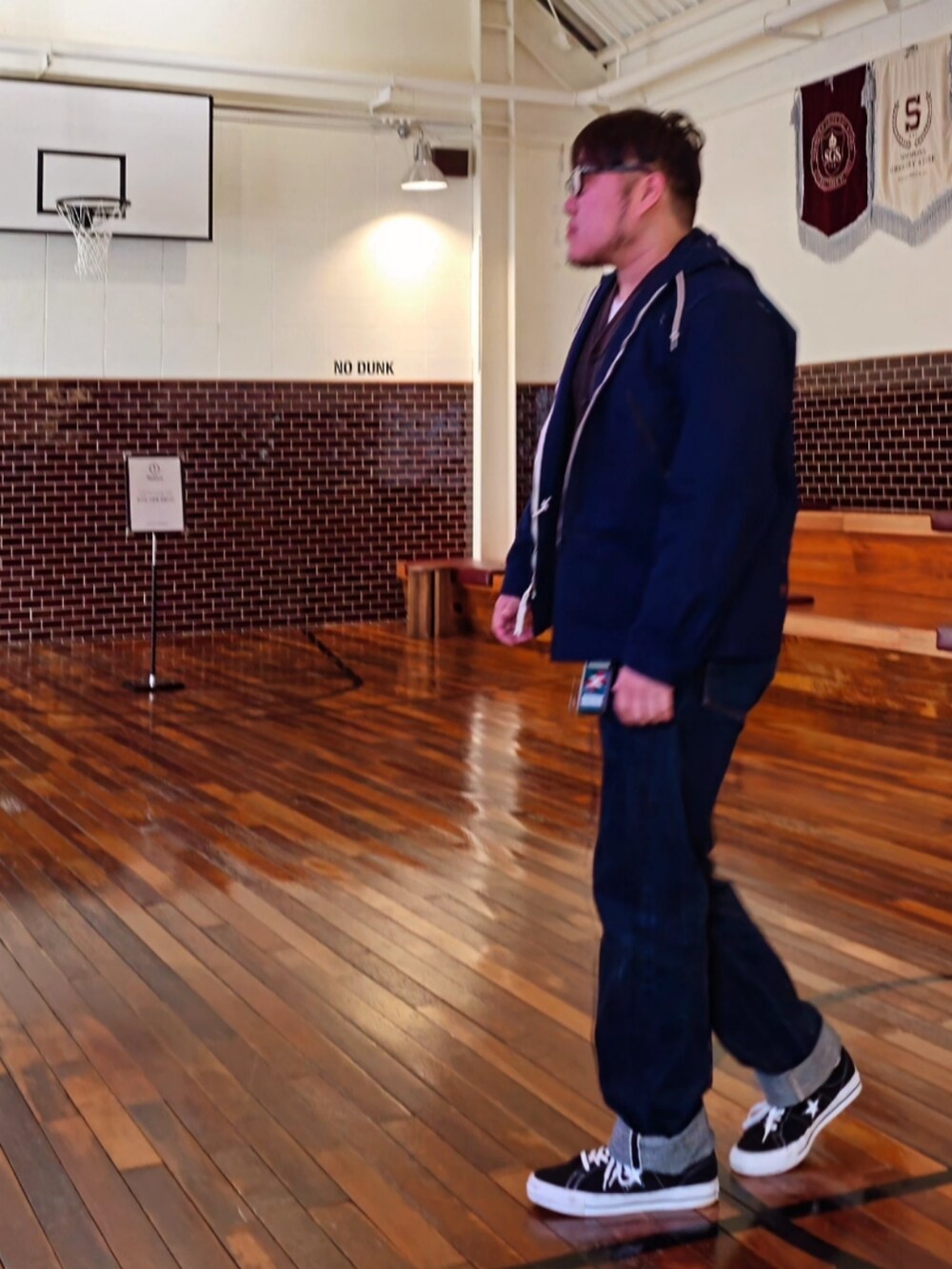 「At last&co、butcherproducts、timewornclothing、アットラスト」｜「At Last&Coのアイテム（トップス、その他）」を使った、Herringさん（メンズ・178cm）の春コーディネートの3枚目の写真