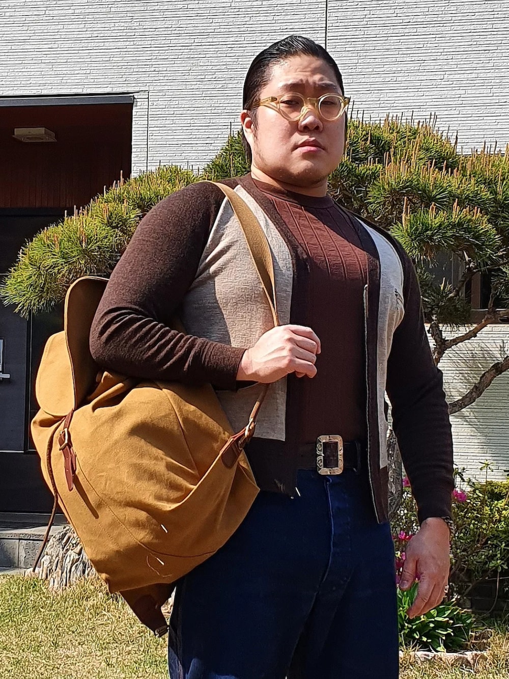 「At last&co、butcherproducts、timewornclothing」｜「BUTCHER PRODUCTSのアイテム（ジャケット/アウター、その他）」を使った、Herringさん（メンズ・178cm）の春コーディネートの5枚目の写真