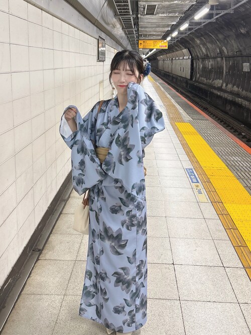 original pattern yukata set / オリジナルパターンユカタセットを使っ
