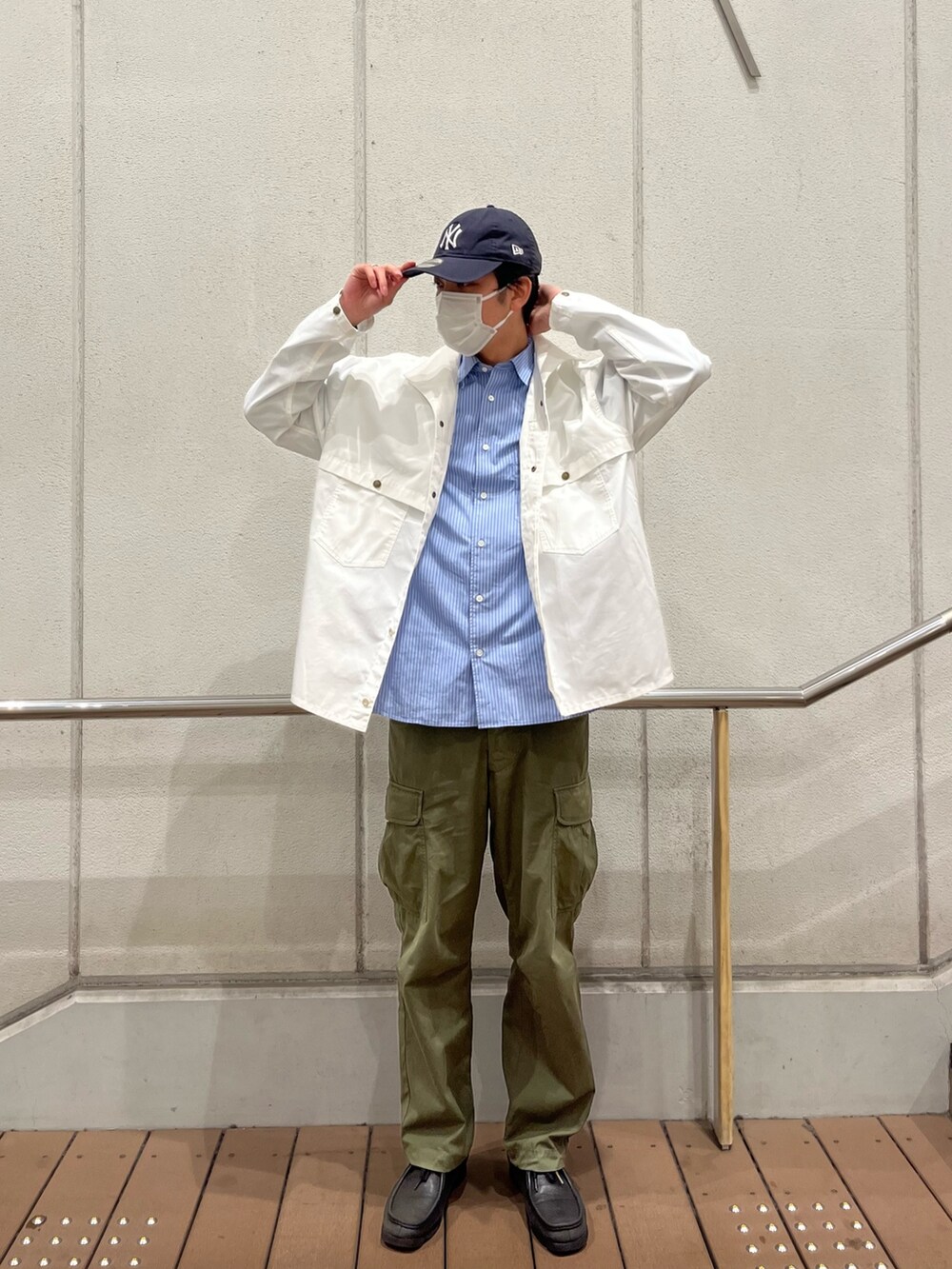 ハヤシさんの「【ARMY TWILL/アーミーツイル】SHIRTS JACKET シャツジャケット（ARMY TWILL）」を使ったコーディネート