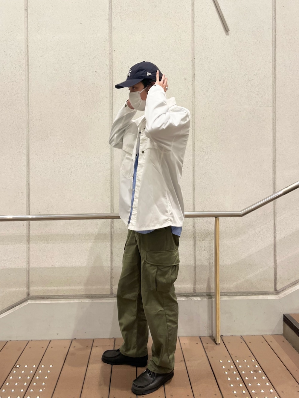 ハヤシさんの「【ARMY TWILL/アーミーツイル】SHIRTS JACKET シャツジャケット（ARMY TWILL）」を使ったコーディネート