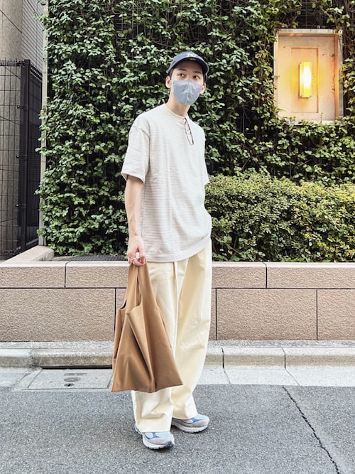 takutanian88｜STUDIO NICHOLSONのチノパンツを使ったコーディネート