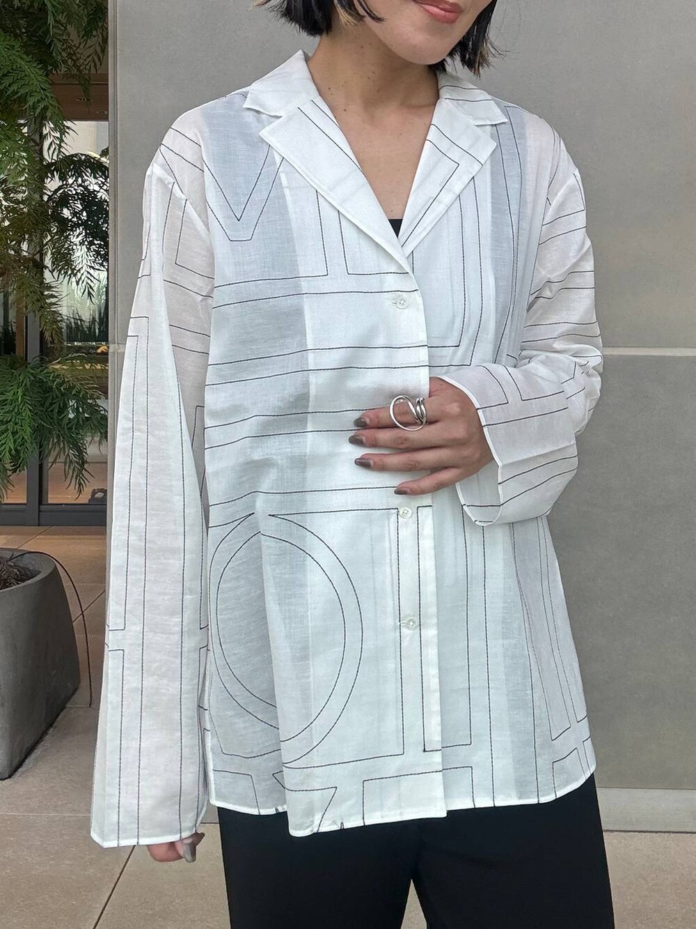 toteme モノグラムパジャマパンツトーテムchaos