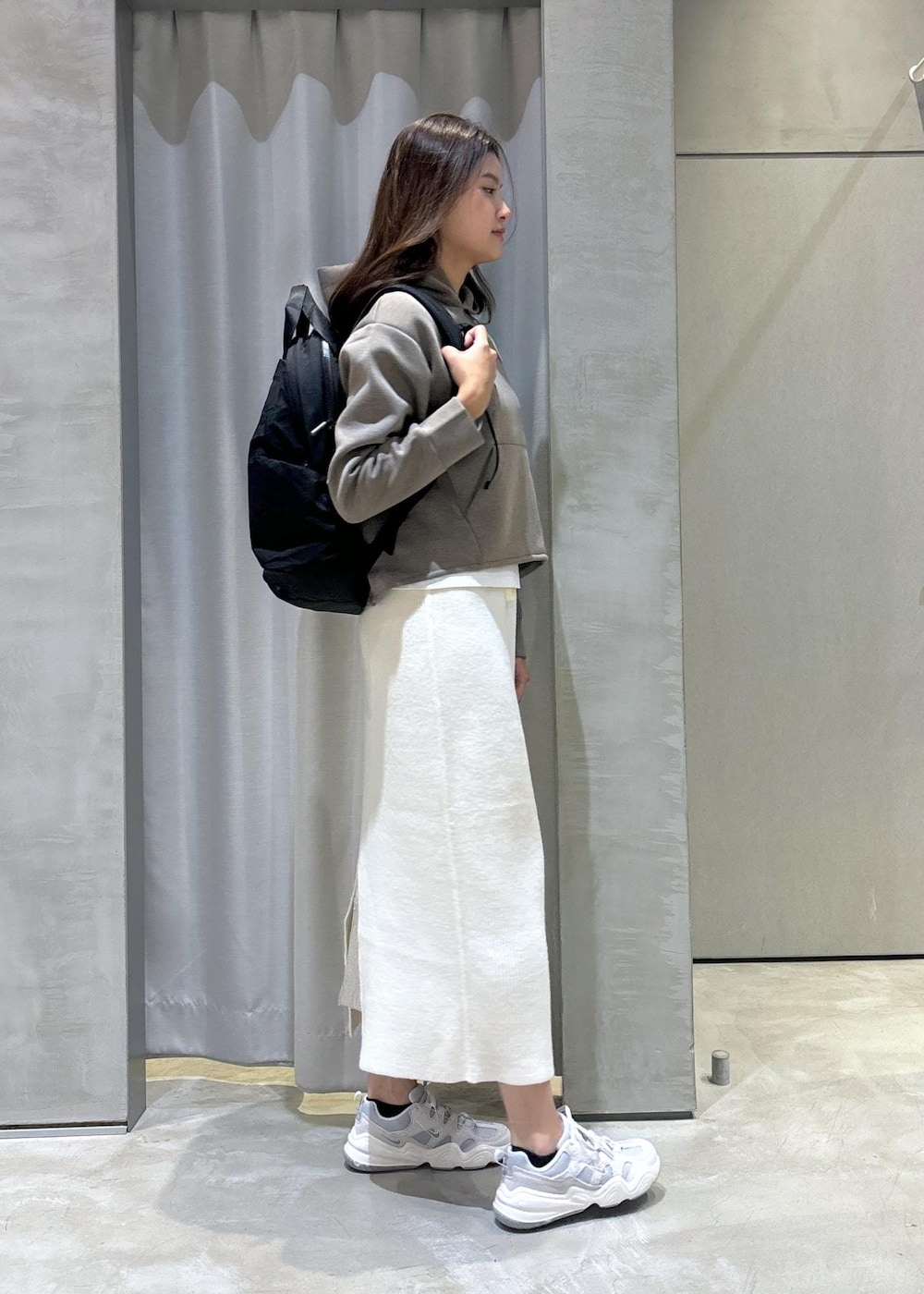 YUKI｜THE NORTH FACEのバックパック/リュックを使ったコーディネート 