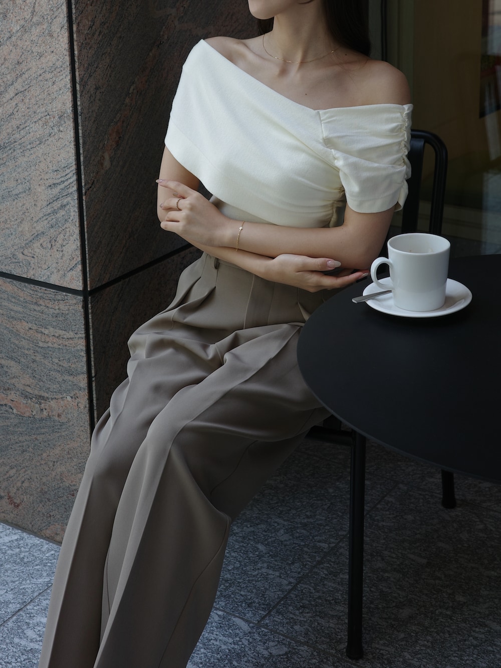 chieri｜Louereのニット/セーターを使ったコーディネート - WEAR