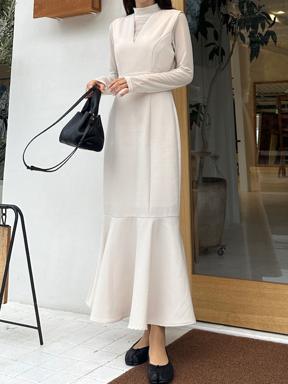 chieri｜Louereのジャンパースカートを使ったコーディネート - WEAR