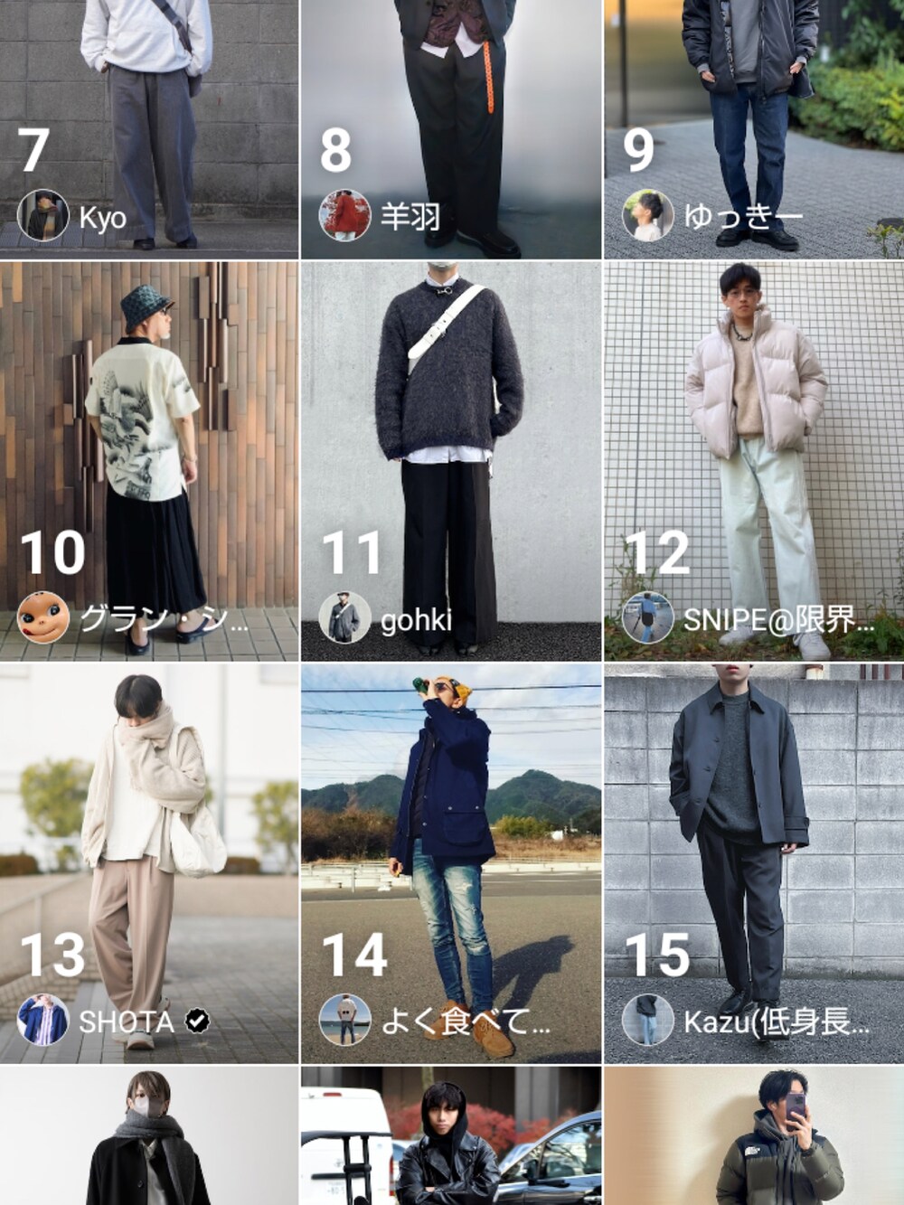 オレンジ系のスウェット、ブルー系のデニムパンツ、ブラウン系のブーツを着用したメンズの冬コーディネートの2枚目の写真