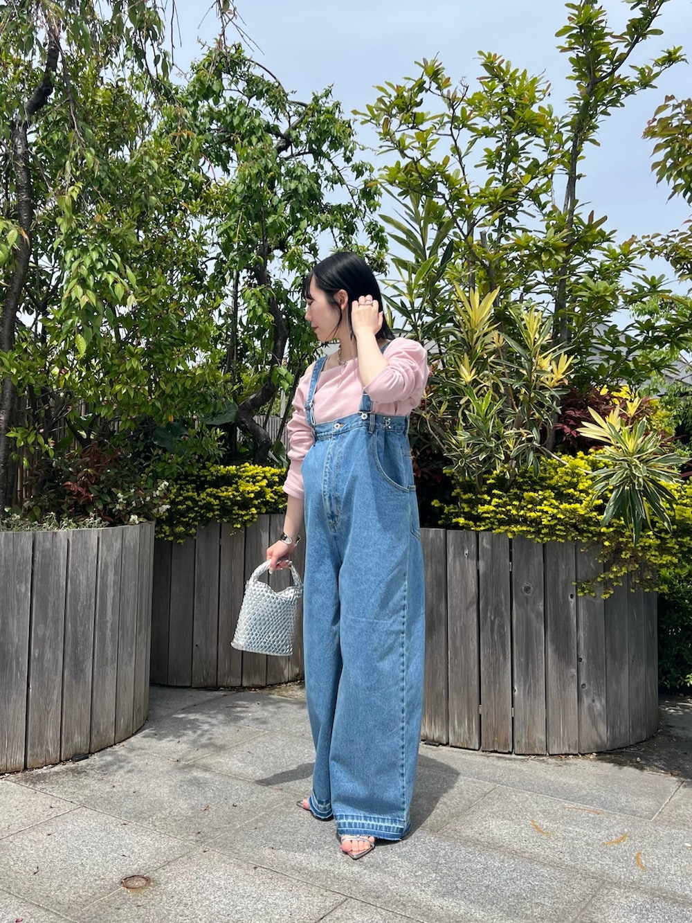 DOUDOU デニムサロペット DouDou（ドゥドゥ）の「デニムサロペット（サロペット