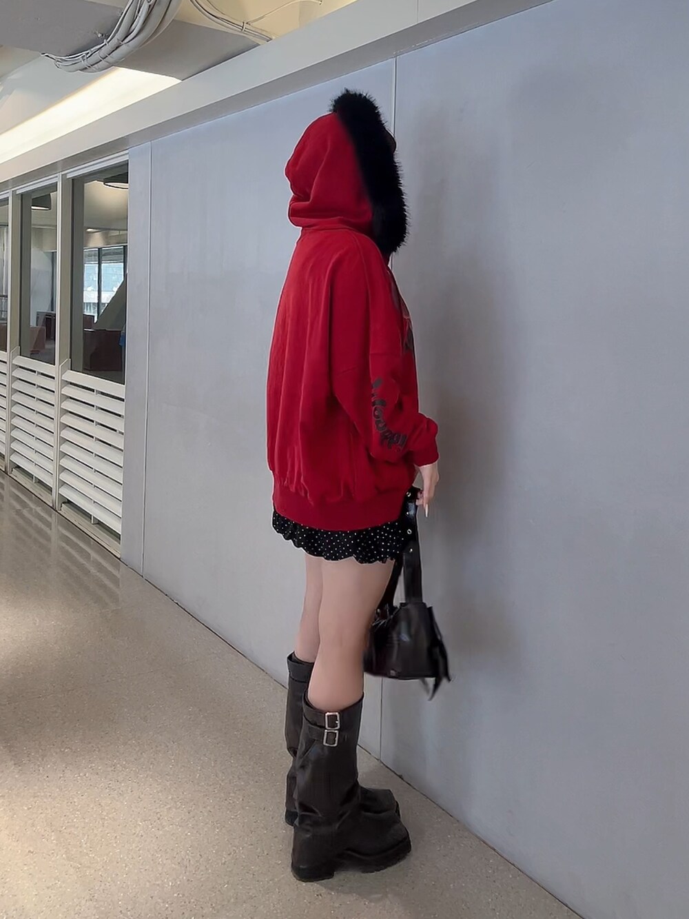 jouetie×モンチッチ フード付きパーカー monchhichi×jouetie】ファードッキングZIPフーディ｜マークスタイラー