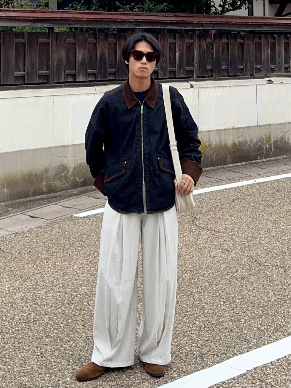 knuth marf デニムジャケット　レザー KAMMA｜Knuth Marfのデニムジャケットを使ったコーディネート - WEAR