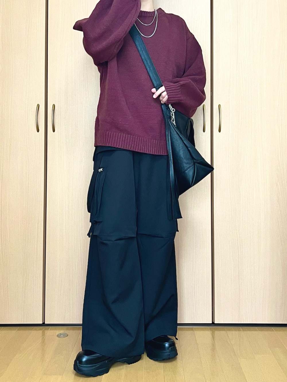 kazuki｜cussilのニット/セーターを使ったコーディネート - WEAR