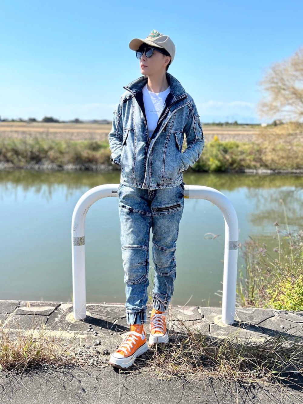 ワークマン　プロコア　デニム上下 ワークマンプロコアデニム上下