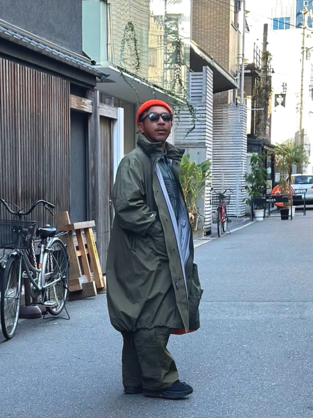 lithium モッズコート　green man HYKE 現HYKE/ハイク】green man/グリーンマンのモッズコート入荷しており