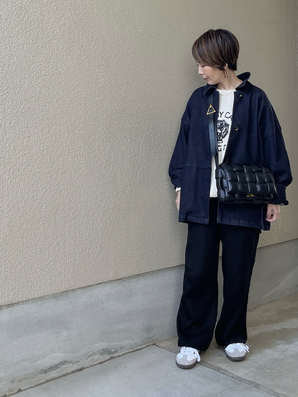 CLANE/クラネ】DENIM OVER JACKET/デニムオーバージャケットを