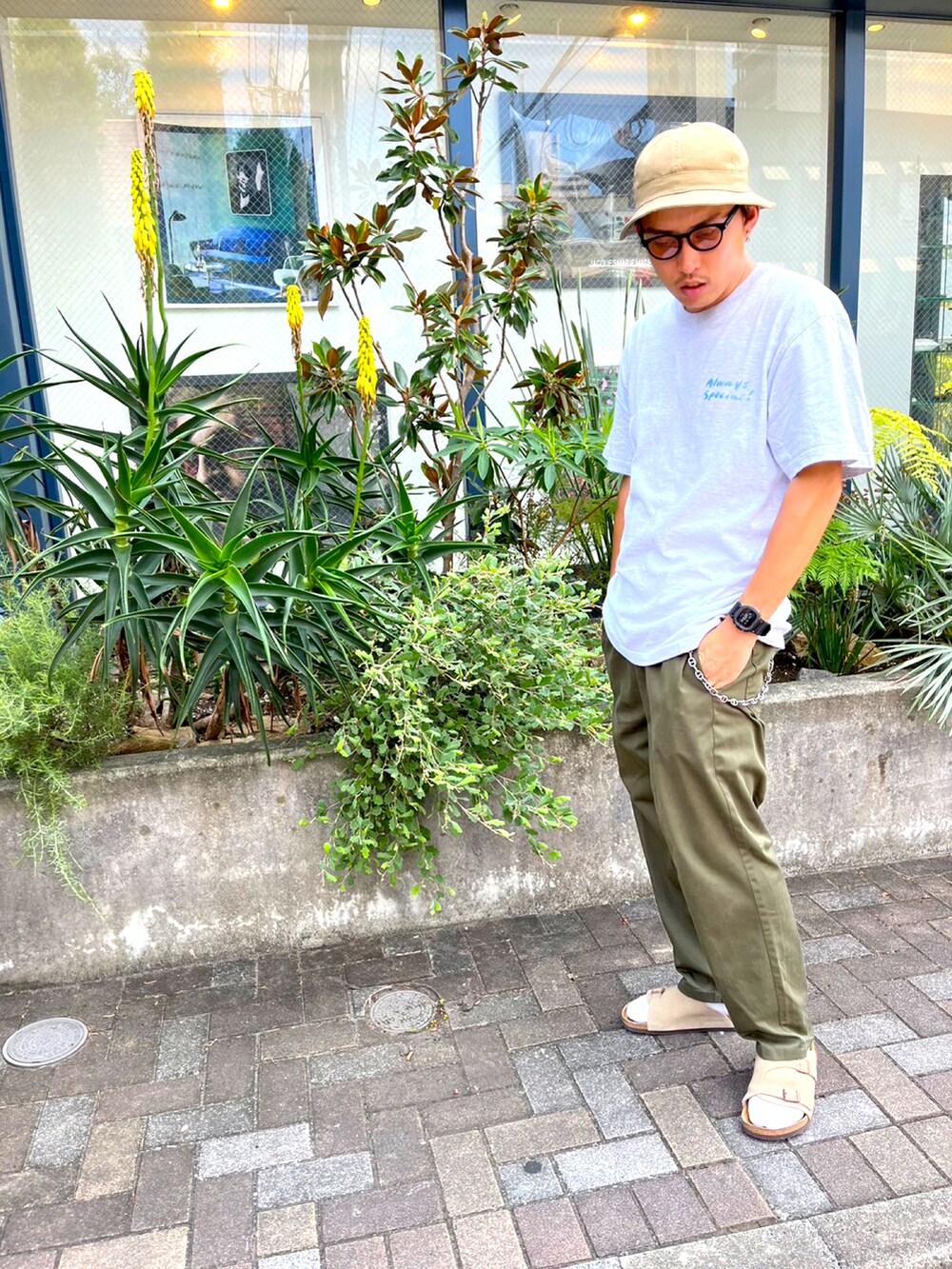 ヒロ｜Saint Laurentのメガネを使ったコーディネート - WEAR