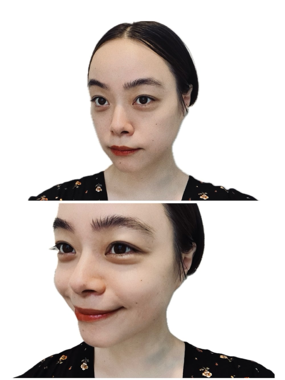 ブラック系のワンピース/ドレス、ブラック系のサンダル、レッド系のネックレスを着用したレディースの夏コーディネートの3枚目の写真