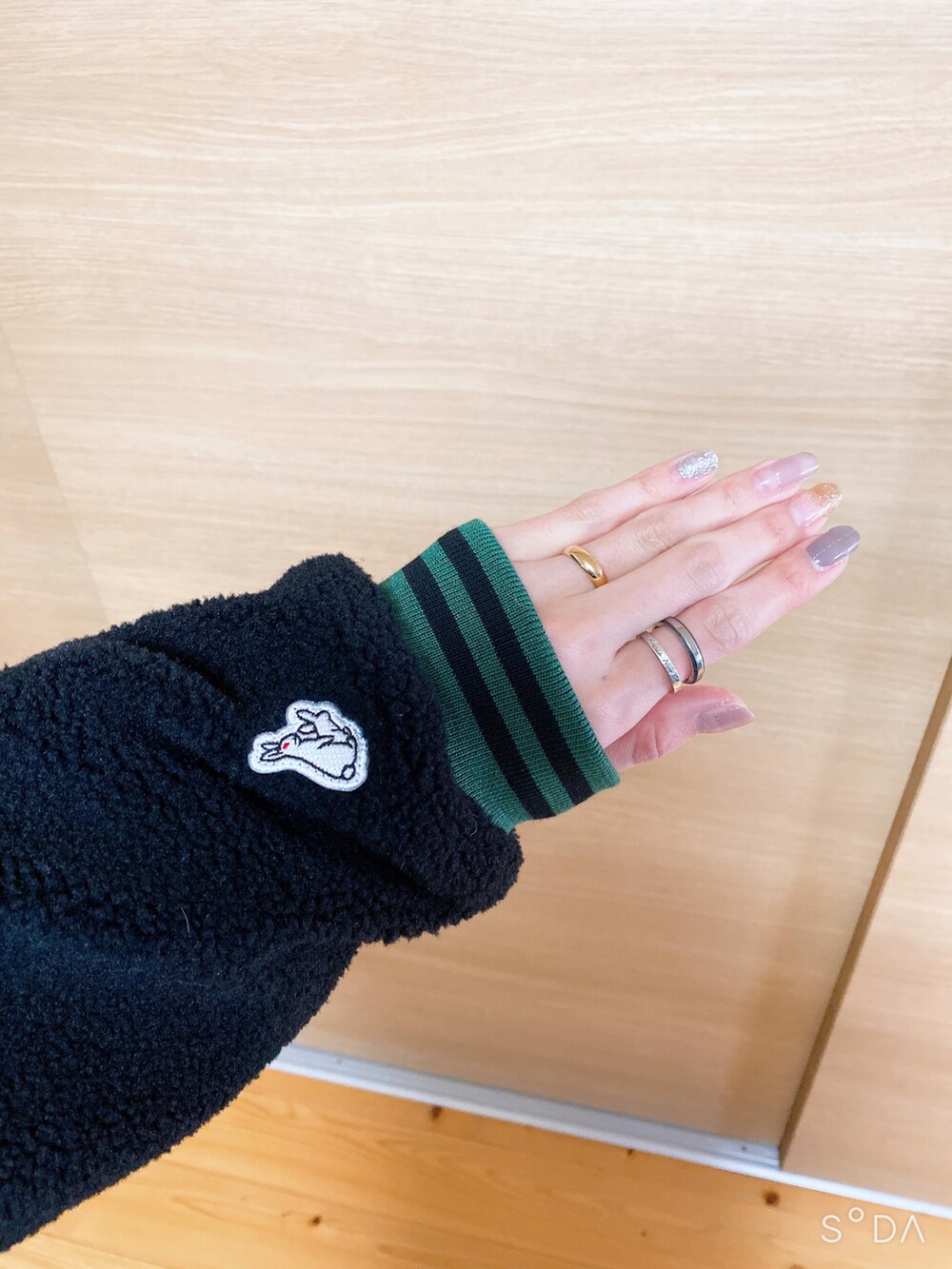 「私の推しブランド」｜「XLARGEのアイテム（ジャケット/アウター、ブラック系）」を使った、as2k328さん（レディース・173cm）の冬コーディネートの2枚目の写真
