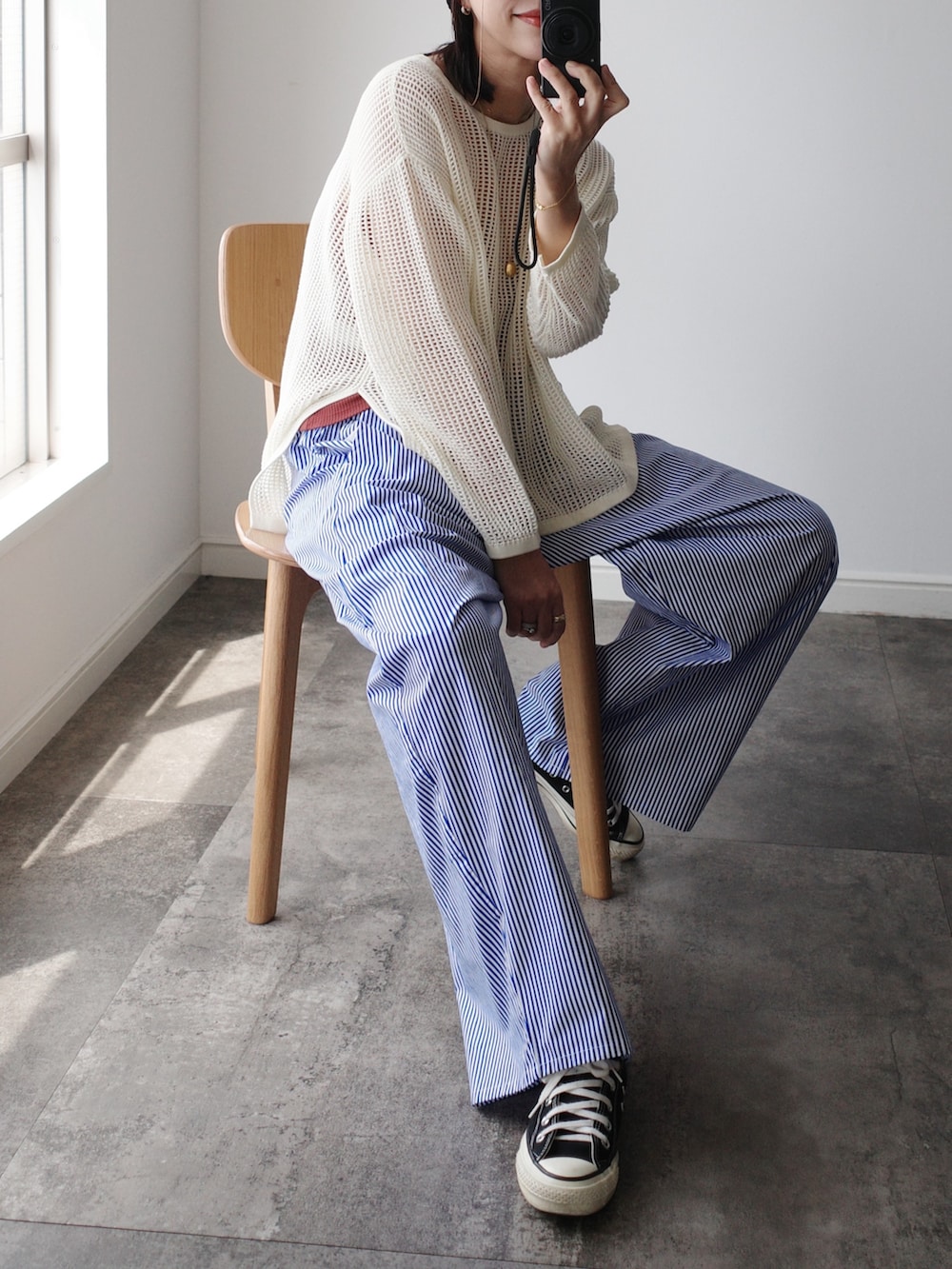 Seikoさんの「CONVERSE:CANVAS ALLSTAR J OX（CONVERSE）」を使ったコーディネートの5枚目の写真