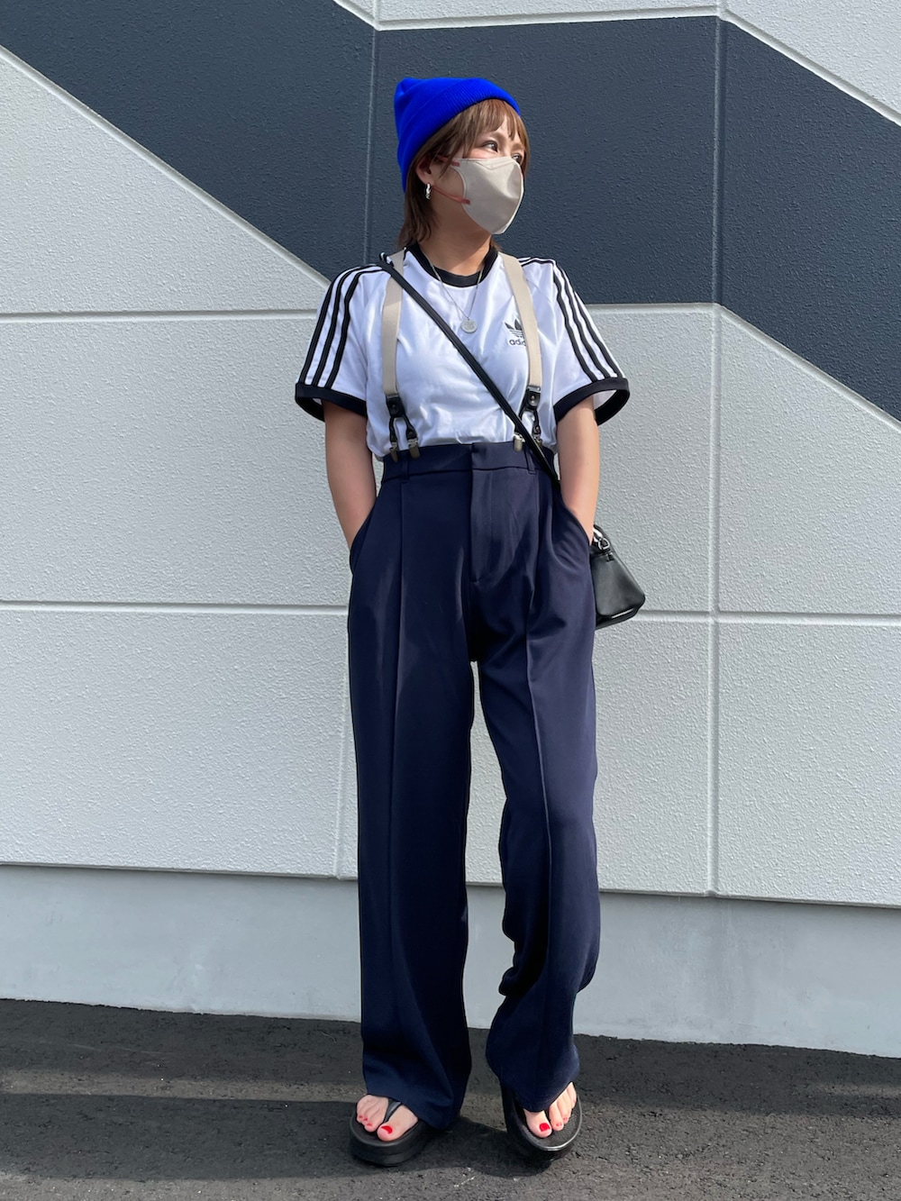 きな☆ki_na(CIAOPANIC TYPY)｜adidasのTシャツ/カットソーを使った 