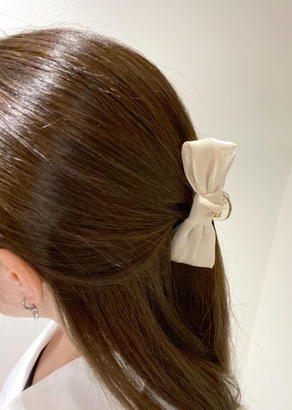 「ロペピクニック、ropepicnic_snap、初春コーデ、春コーデ、お仕事コーデ、デートコーデ、お出かけコーデ、旅行コーデ、女子会コーデ、大人カジュアル、パンツスタイル、ヘルシーコーデ、きれいめコーデ、ROPÉ PICNIC、ナチュラル」｜「ROPE' PICNICの【3サイズ展開】ベイカーパンツ/防シワ・マシンウォッシャブル（その他パンツ、ピンク系）」を使った、ゆたさん（レディース・155cm）の春コーディネートの10枚目の写真